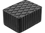 Bgs Supporto In Gomma Per Piattaforme Di Sollevamento 160 X 120 X 80 Mm - 7040