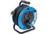Avvolgicavo | 25 M | 3 X 1,5 Mm² | 4 Prese Con Cappuccio Di Tenuta | Ip 44 | 3500 W