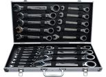 Bgs Set Di Chiavi Ad Anello A Cricchetto Fai Da Te Sw 6 - 32 Mm 22 Pz.