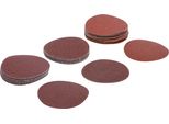 Bgs Set Di Fogli Abrasivi Per Levigatrici Rotorbitali Ø 75 Mm K 60 - 80 - 120 30 Pz.