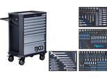 Bgs Carrello Da Officina 8 Cassetti Con 296 Utensili - 5051