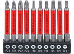 Bgs Diy 4831 | Set Di Punte Antiscivolo | Magnetiche | 70 Mm | 10 Pz.