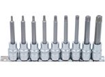 Bgs 5177 | Set Di Bussole Per Bit | Attacco Quadro 12,5 Mm (1/2") | Profilo A T (Per Torx) | 9 Pz."