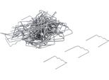 Bgs 73350 | Set Di Graffe Per Riparazioni | Piatte | 0,6 Mm | 100 Pz.