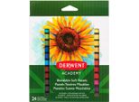 Gessetti Pastello "Academy"", 24 Colori Diversi, Derwent"