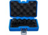 Set Di Chiavi A Bussola Elettriche | E-Profile Plus | Azionamento Quadro 6,3 Mm (1/4"), 10 Mm (3/8""), 12,5 Mm (1/2"") | Sw EP4 - E32 | 19 Pz."