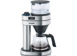 SEVERIN Filterkaffeemaschine Café Caprice KA 5762, schwarz (edelstahl, gebürstet, schwarz), 1 l, 8 Tasse(n), Kaffeemaschinen
