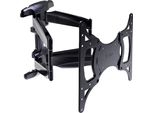 Technisat Technimount "Flex"" - Befestigungskit (Voll Bewegliche Wandhalterung) FüR Flachbildschirm - Stahl - Schwarz - BildschirmgrößE: 66-140 Cm (26""-55"") - Wandmontage"