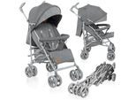 Passeggino Lionelo Irma Piccolo Passeggino Pieghevole Con Posizione Reclinabile Grigio
