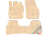 Tappetini Auto In Gomma Rezaw-Plast Vw Touran 2015- (Beige)