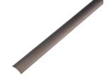 Alberts 479626 Profilo Di Transizione, Liscio, Autoadesivo, Alluminio, Bronzo Anodizzato, 900 X 30 Mm