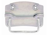 Alberts 347543 Maniglia Per Cassa, Zincata, Passivata A Film Spesso, 120 X 85 Mm, Set Da 3