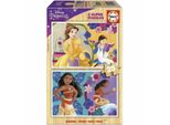 Puzzle 2X25 Principessa Disney (Bella + Vaiana) 19671 Educa