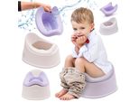 Vasino Trainer Per Bambini Vasino Per Bambini Vasino Per Bambini Vasino Trainer Per Wc Antiscivolo Bianco E Viola Sun Baby