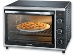 SEVERIN Back- und Toastofen TO 2058 TO 2058 aus Kunststoff, schwarz Backofen Mini Backofen Klein Mikrowelle Mit Backofen Mini Backofen Backofen Klein Toastofen