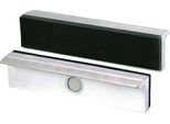 Ganascia Di Protezione Magnetica Heuer Tipo G Per Morsa 115 Mm, Rivestimento In Gomma Alluminio