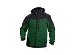 Dassy® Jakarta Giacca Softshell Bicolore Bottle Green/Black Taglia L Lunghezza: Standard