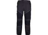Pantaloni Da Lavoro Terratrend Job Active Da Uomo, Grigio Scuro, Nero, Colore:Grigio Scuro/Nero, Taglia:58