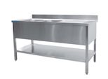 Lavello Saro 2 Vasche, Sinistra - L 1600 X P 700 Mm