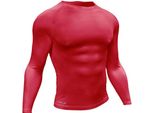 Precision Sport Thermoshirt Baselayer Rot Unisex Langarm M