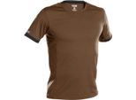 Dassy® Nexus T-Shirt Lehmbraun/Anthrazitgrau Taglia Xs Lunghezza: Standard
