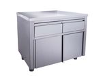 Armadio Ad Ante Scorrevoli Saro Con 2 Cassetti, 1000X700Mm