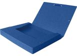 Top File+ A4 40Mm 390G/Mq Multistrat Blu Confezione Da 9