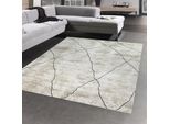 Tappeto Da Salotto Con Motivo A Rombi Marocchini In Beige Dimensioni - 200 X 290 Cm