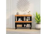 Tavolino 85X33X75 Cm In Legno Massiccio Di Acacia