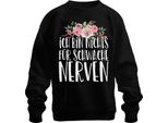 I'm Not For The Faint Hearted Funny Saying Statement Fun Felpa Unisex Pullover, Nero, Xxl