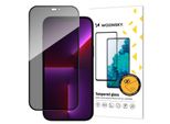 Vetro Per La Privacy Con Filtro Anti-Spia Per Iphone 15 Pro Max Wozinsky Privacy Glass - Nero