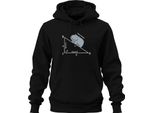 Hippotenuse Matematica Trigonometria Triangolo Hippo Regalo Insegnante Unisex Felpa Con Cappuccio, Nero, S