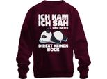 Sono Venuto, Ho Visto E Non Ho Avuto Alcun Desiderio Di Panda Pigro E Stanco Sonno Unisex Felpa Pullover, Borgogna, 3XL
