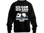 Sono Venuto, Ho Visto E Non Ho Avuto Alcun Desiderio Di Panda Pigro E Stanco Di Dormire Unisex Felpa Pullover, Nero, Xxl