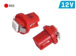 Vision T5 Bax B8.5D Lampadina 12V 1X 5050 Smd Led, Rosso, 2 Pz.