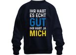 Hai Proprio Ragione Mi Hai Fatto Dire Sarcasmo Dichiarazione Felpa Pullover Unisex, Marina, M