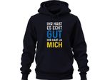 Mi Hai Fatto Dire Sarcasmo, Felpa Con Cappuccio Unisex, Navy, 3XL