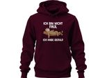 Non Sono Pigro, Ho Pazienza Idea Regalo Bradipo Divertente Detto Unisex Felpa Con Cappuccio, Borgogna, Xl