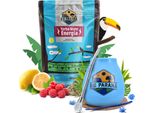 Set Da Tè Rio Parana Energia 500G Calabash Mate, Tazza Blu 330 Ml + Bombilla