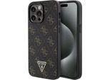 Guess Guhcp14Xpg4Gpk Iphone 14 Pro Max6.7 Czarny/Nero Custodia Rigida 4G Triangolo Metallo Logo
