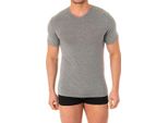 T-Shirt Abanderado Da Uomo A Maniche Corte Con Scollo A V A040X