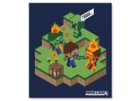 Minecraft - Telo Da Spiaggia - Coperta In Pile