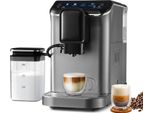 Vollautomatische Espressomaschine 20 Bar - Milchaufschäumer mit Mahlwerk - Espressomaschine für zuhause - Kaffeemaschine für Kaffeeliebhaber