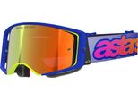 Occhiali Supertech Vision Vista, Alpinestars (Blu/Giallo/Viola, Plexi Rosso Specchiato) 2026