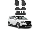 2011-2021 Chevrolet Orlando Tappetini Tpe Nero 5 Pz