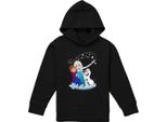 Frozen - Felpa Con Cappuccio "Let It Snow"" Per Bambini TV22000 (116) (Nero)"
