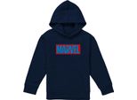 Spider-Man - Felpa Con Cappuccio Per Bambini, Logo TV22067 (152-158) (Navy)