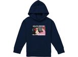 Lady And The Tramp - Felpa Con Cappuccio "Dog For Christmas"" Per Bambini TV22933 (152-158) (Navy)"