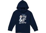 Frozen - Felpa Con Cappuccio "Chillin Like Olaf"" Per Bambini, 8° Compleanno TV22576 (116) (Marina)"