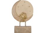 Figura Decorativa Clayre & Eef 18X5X26 Cm Plastica Beige